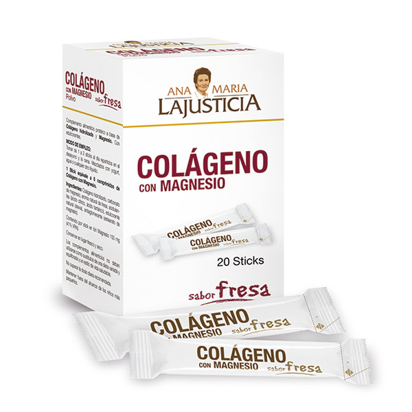 COLGENO con Magnesio - Fresa  (20 sticks)